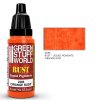 liquid pigments orange rust