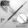 silver series kolinsky brush size 0