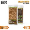 static grass tufts 12 mm dry brown