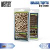 static grass tufts 2 mm dry brown