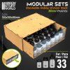 stackable hobby paint rack 30ml with magnets