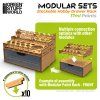 stackable hobby paint rack 17ml with magnets (2)