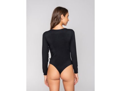 luna splendida 84594 body perizoma nero manica lunga 2