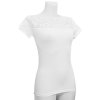 maglia donna mezza manica con carre in 04 1025 mm