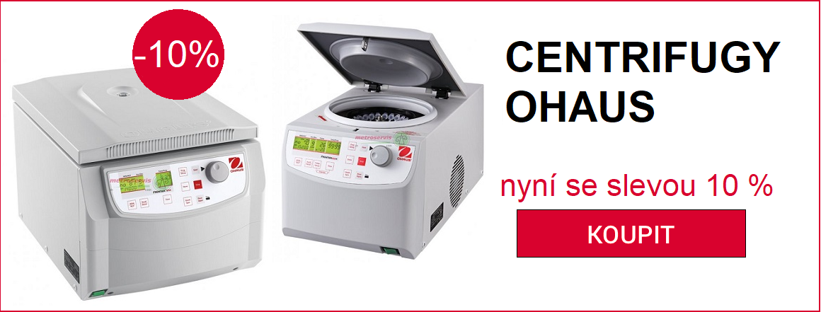 Centrifugy Ohaus se slevou 10 %