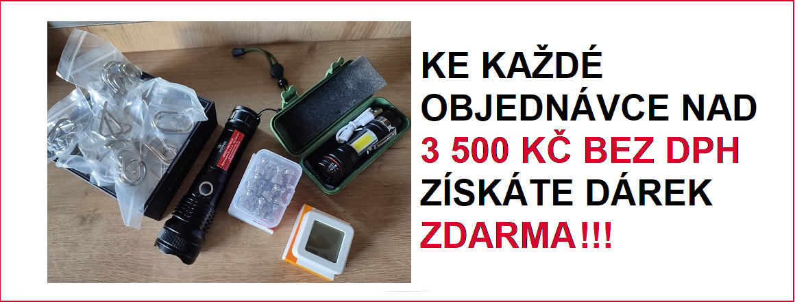 Dárek k objednávce zdarma
