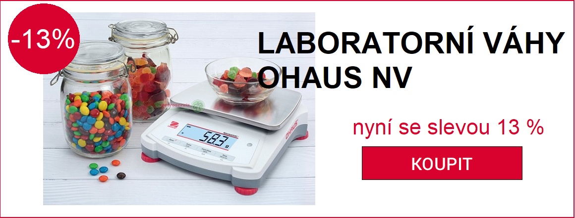 Laboratorní váhy Ohaus NV sleva 13 %