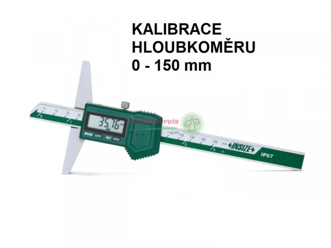 KALIBRACE digitalni hloubkomer 0 150 MM METROSERVIS