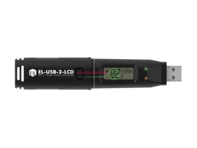 EL USB 2 datalogger pro měření teploty, vlhkosti, rosného bodu USB TH LCD displej