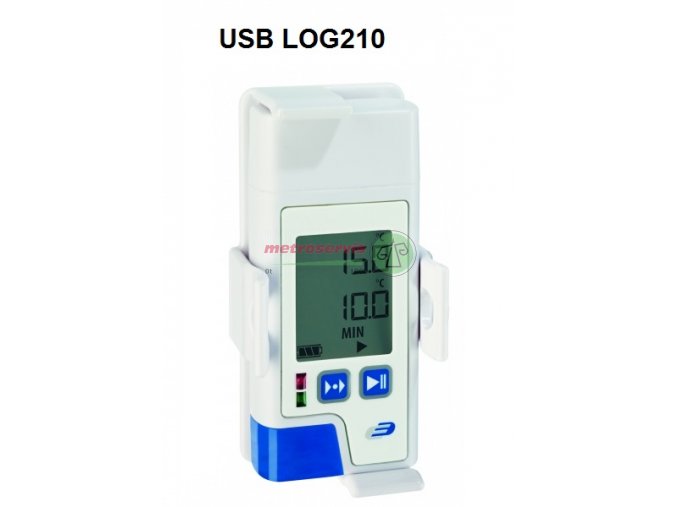 USB Datalogger s displejem pro měření teploty, vlhkosti s PDF výstupem TFA 31.1058.02 LOG210