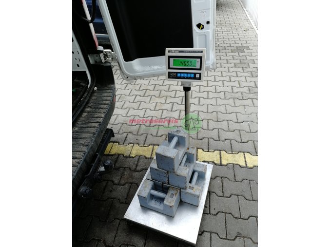 Kalibrace vah do 300 kg - nové