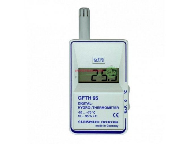 digitalni teplomer s vlhkomerem greisinger gfth 95