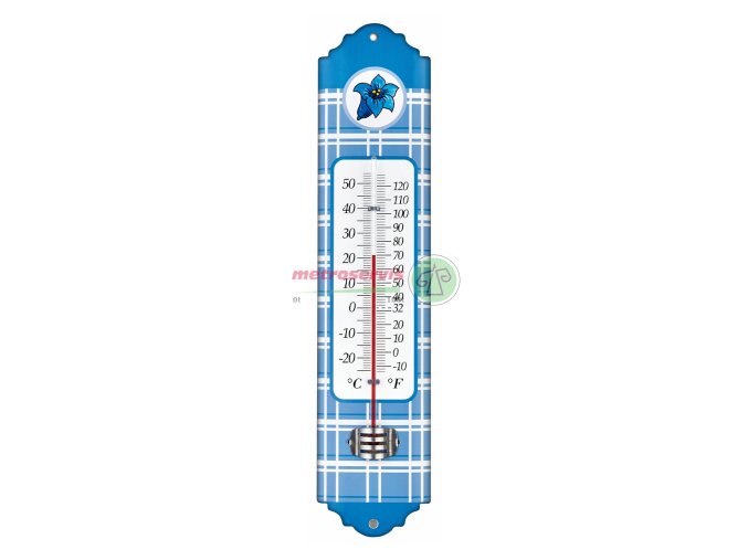 TFA 12.2052.06 Nástěnný teploměr modrý Metroservis