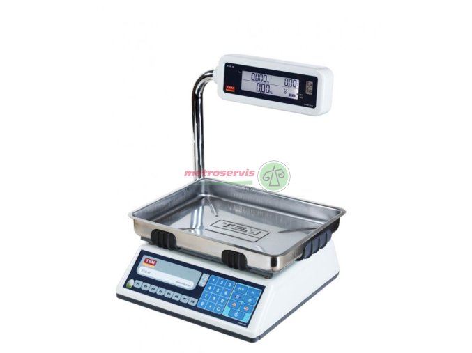 TEM EGE LCD do 15kg - s vaničkou a sklopným displejem