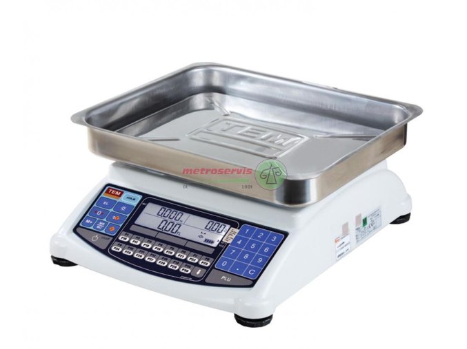 TEM ATA LCD do 30kg - bez nožky