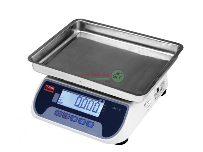 TEM SRP do 6kg s nerezovou vaničkou