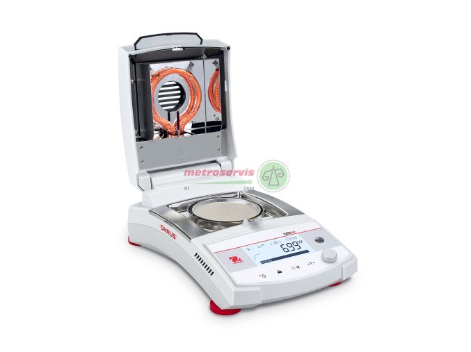MB32 right open heating on with sample