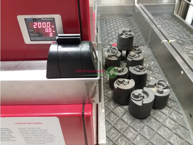 Akreditovaná kalibrace vah do 300 kg
