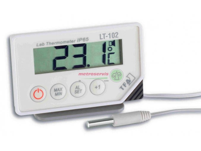 laboratorní digitální teploměr TFA 30.1034 HACCP,ALARM