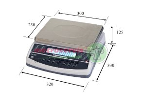 QHW++6 kg počítací váha T Scale04
