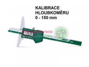 KALIBRACE digitalni hloubkomer 0 150 MM METROSERVIS