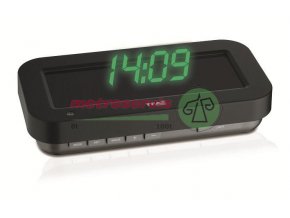 TFA 60.5009.04 hodiny řízené rádiem a s fascinujícím 3D efektem HOLOCLOCK s měřením teploty