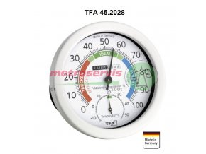 TFA 45.2028 ANALOVÝ TEPLOMĚR S VLHKOMĚREM, Metroservis