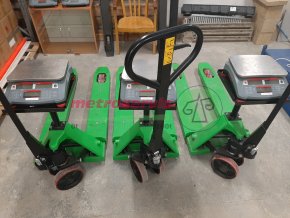Půjčovné počítacích paletových vozíků s váhou - měsíc