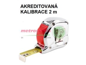 Akreditovaná kalibrace svinovacích metrů 2 m