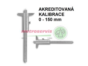 Akreditovaná kalibrace hloubkoměru 0 150 mm