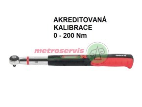 AKREDITOVANÁ KALIBRACE elektronicky momentovy klic holex METROSERVIS