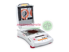 MB92 right open heating on orange light with sample