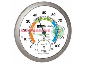 TFA 45.2042.50CZ analogový vlhkoměr, teploměr