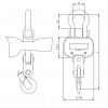 OCS-A3 10 t Jeřábová váha