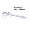 Kalibrace posuvek 1000 3000 mm