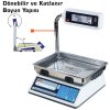 TEM EGE LCD do 15kg - s vaničkou a sklopným displejem