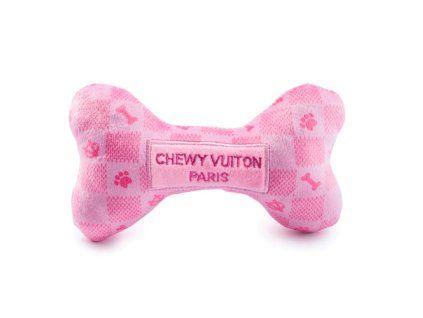 Žvýkací kostička Vuiton Pink Checker