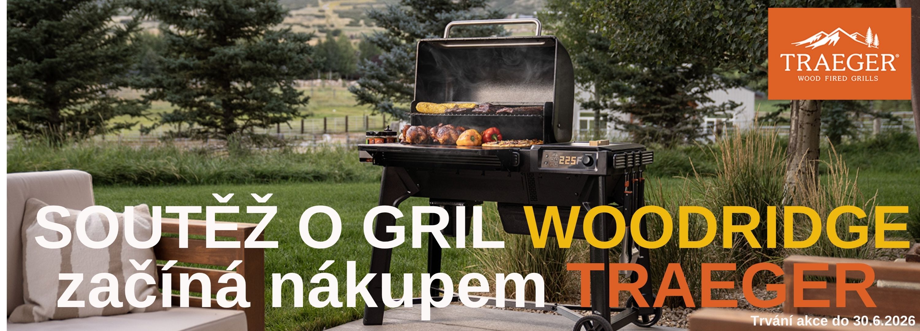 soutěž o grill Traeger Woodridge