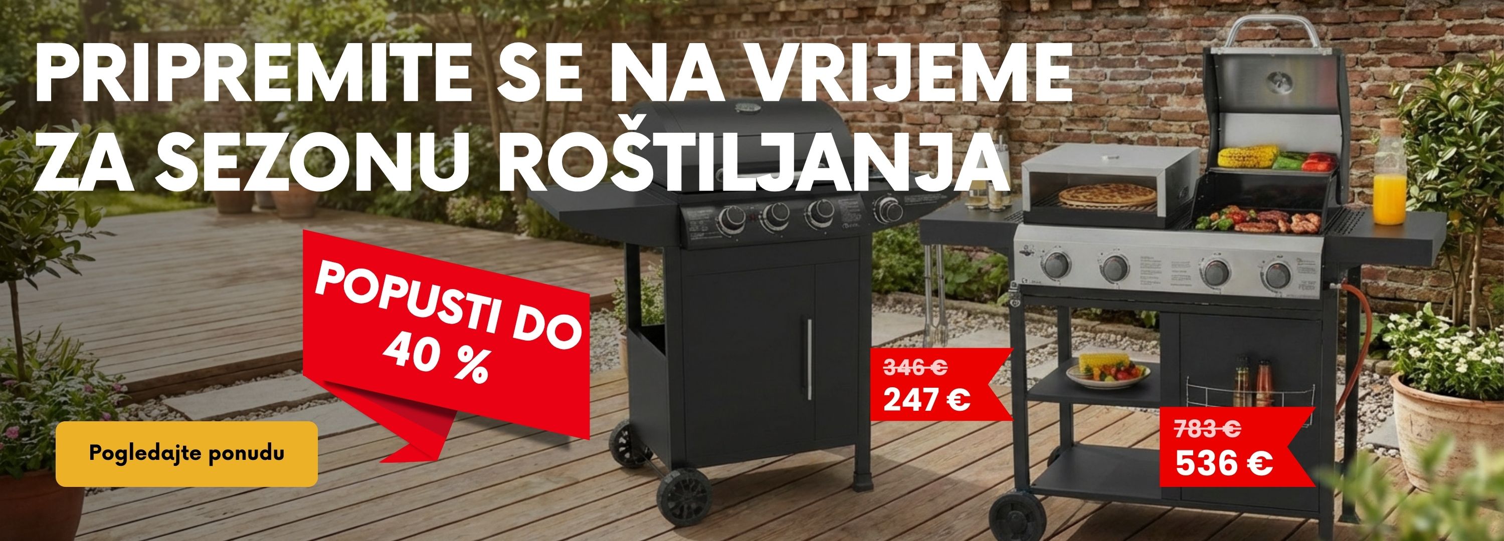 Pripremite se na vrijeme za sezonu roštiljanja