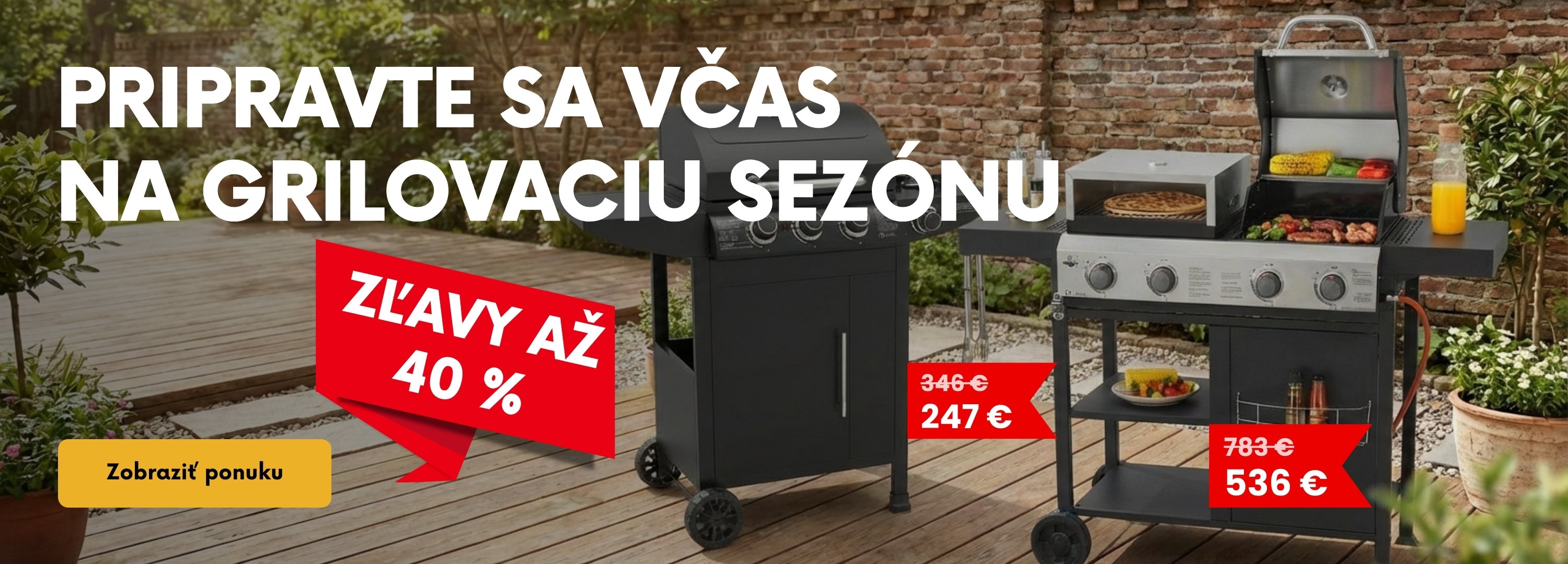 Sleva na grily