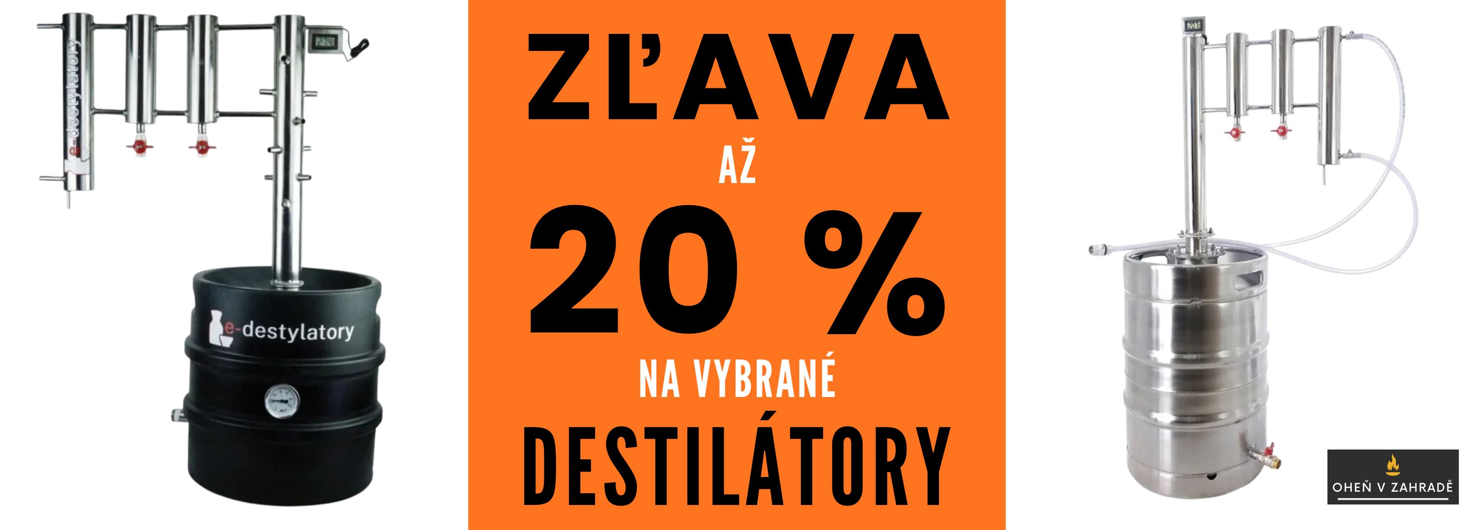 ZĽAVA DESTILÁTORY