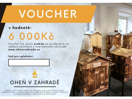Geschenkgutschein - 6000 Kč