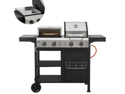 multifunkcni plynovy gril 3v1 el fuego boston gril s peci na pizzu 001