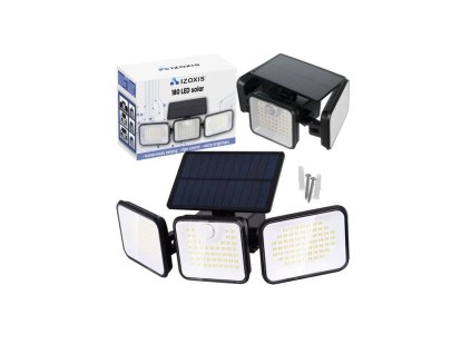 zahradni solarni lampa 180 led se senzorem pohybu a soumraku 01