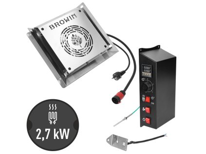 sada dragon pro udirny topne teleso 2700w s digitalni ridici jednotkou a regulatorem browin 01