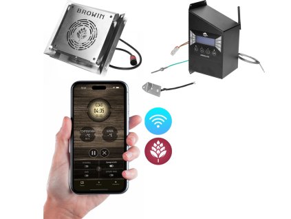 sada dragon s wifi pro udirny topne teleso s ridici jednotkou a regulatorem browin 01