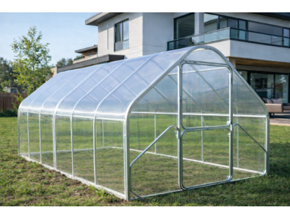polykarbonatovy sklenik domek 2 7 x 4 m