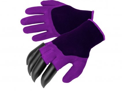 zahradnicke rukavice s drapy bioogrod fialove 01