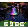 zahradni solarni led fontana barevna 013