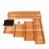 Four-Tiered Pre-Assembled Impregnated Raised Garden Bed 000993 - 120 x 120 x 40 cm - Partially Assembled